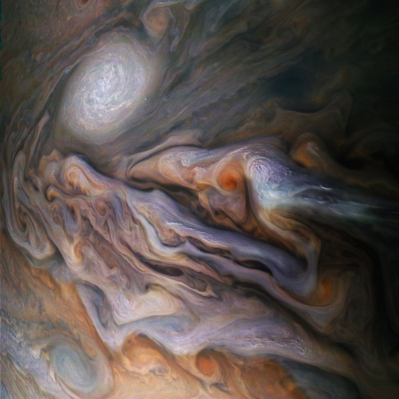 Imagen: NASA/JPL-Caltech/SwRI/MSSS/Gerald Eichstädt/Seán Doran